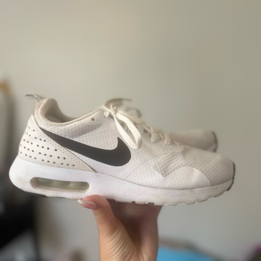 Nike White and Black Air Max Sneakers